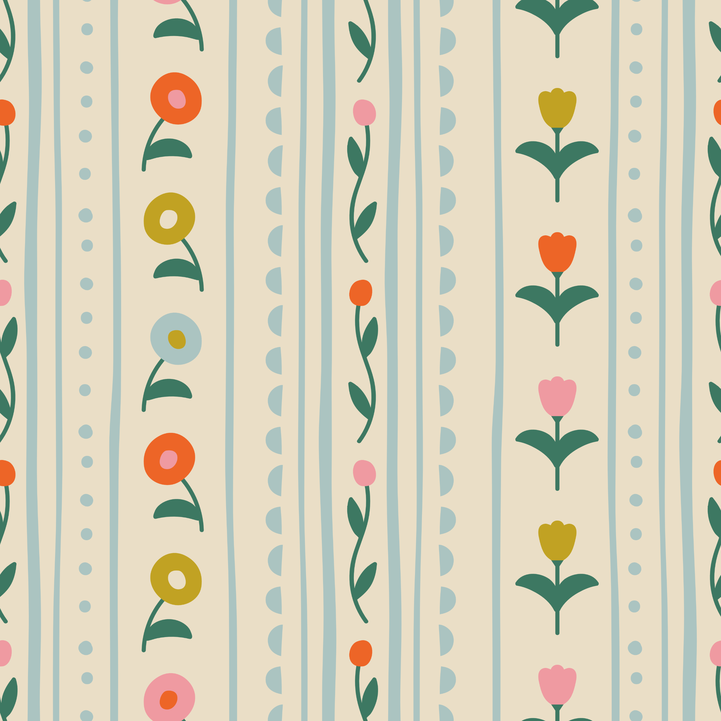 Petal Pinstripe